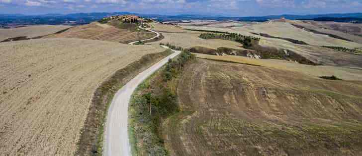 Moto avventure: Strade bianche in moto in Toscana tra le Crete di Siena 2