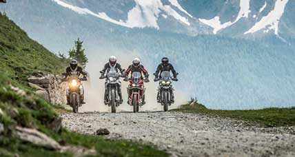 Via del sale in moto off-road sulle Alpi da Cuneo a Sanremo