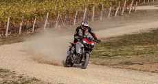 Le strade bianche della Val d'Orcia più spettacolari in moto