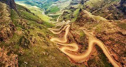 n moto sul Sani Pass: avventura africana indimenticabile